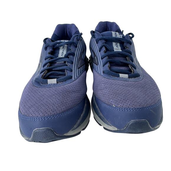 Brooks Addiction Walker Suede Running Shoes Men 8.5 Navy Max Support 1103191D445 - Picture 6 of 12